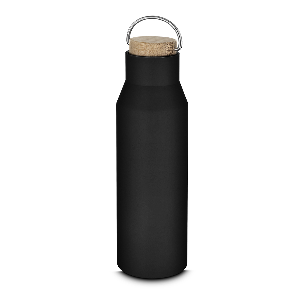 Garrafa Térmica - Preto, 600ml personalizado