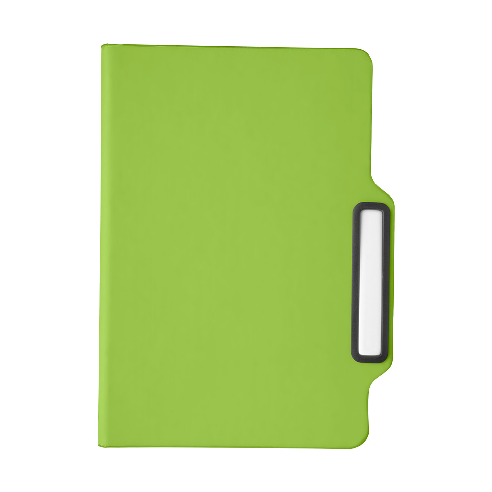 Caderno A5 Capa em PU c/ Caneta - Verde personalizado