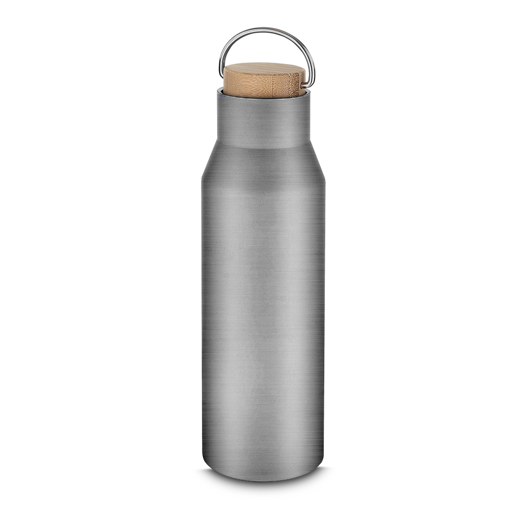 Garrafa Térmica - Prata, 600ml personalizado