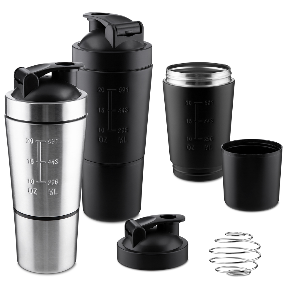 Garrafa Coqueteleira - Preto, 750ml personalizado