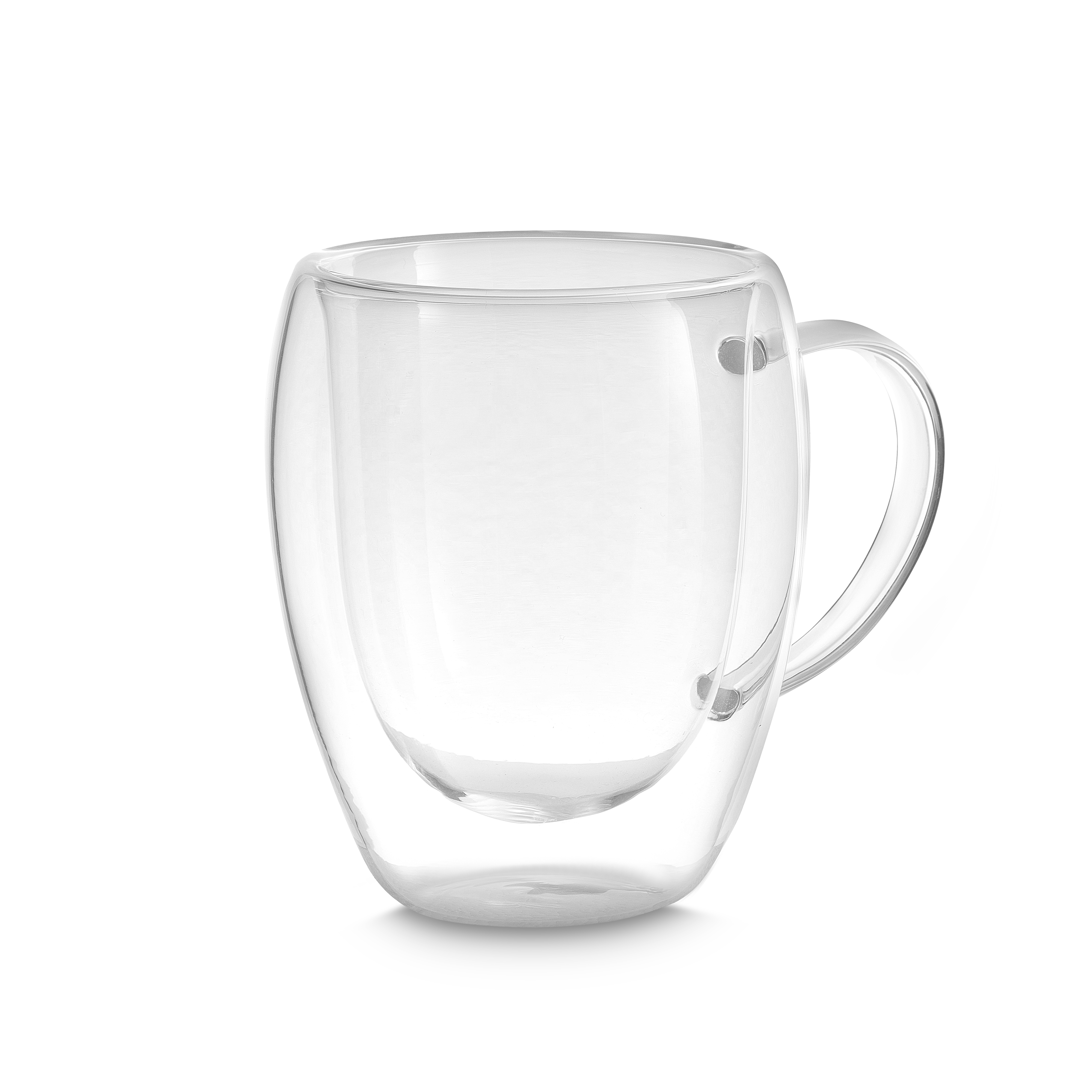 Caneca de Vidro Borossilicato - Transparente, 350ml personalizado