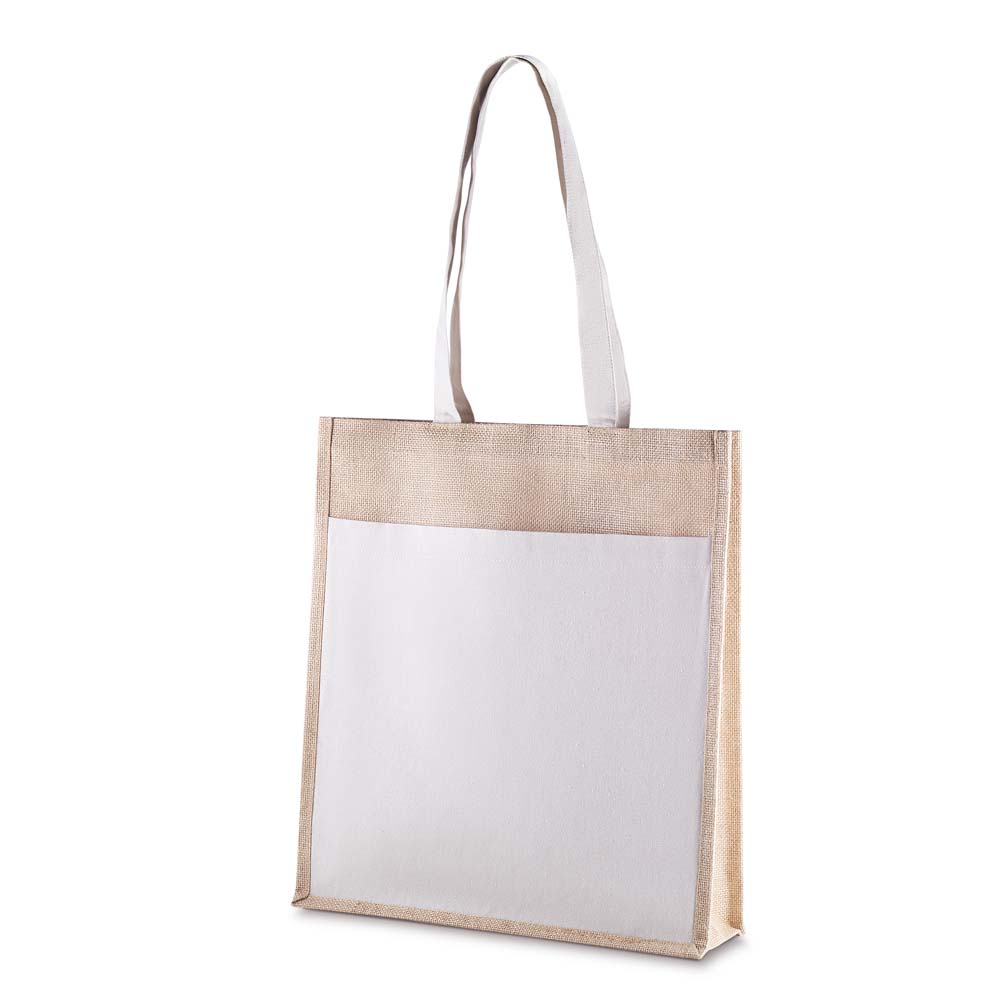 Sacola em Juta 360g/m² (41x35x10cm) personalizado