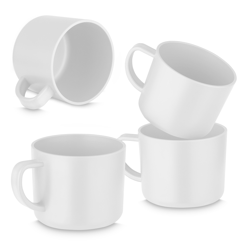 Conjunto de Xícaras - Branco, 200ml personalizado