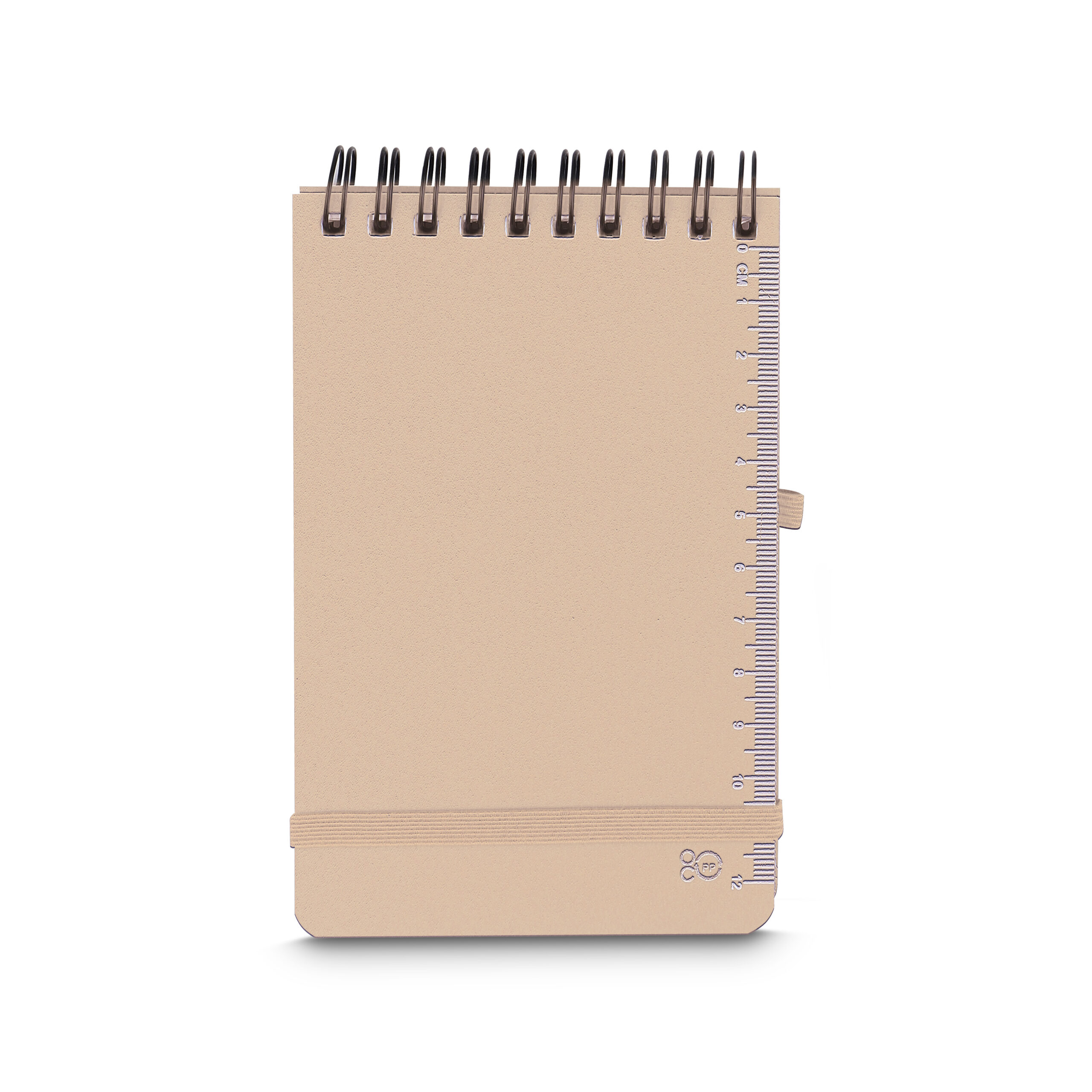 Mini Caderno A6 Capa em PP - Bege personalizado