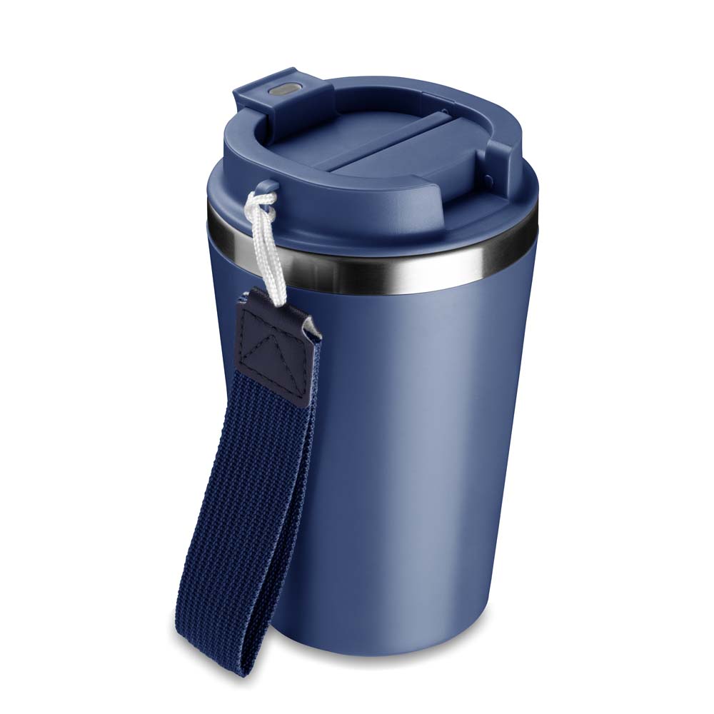 Copo de parede dupla - Azul, 350ml personalizado