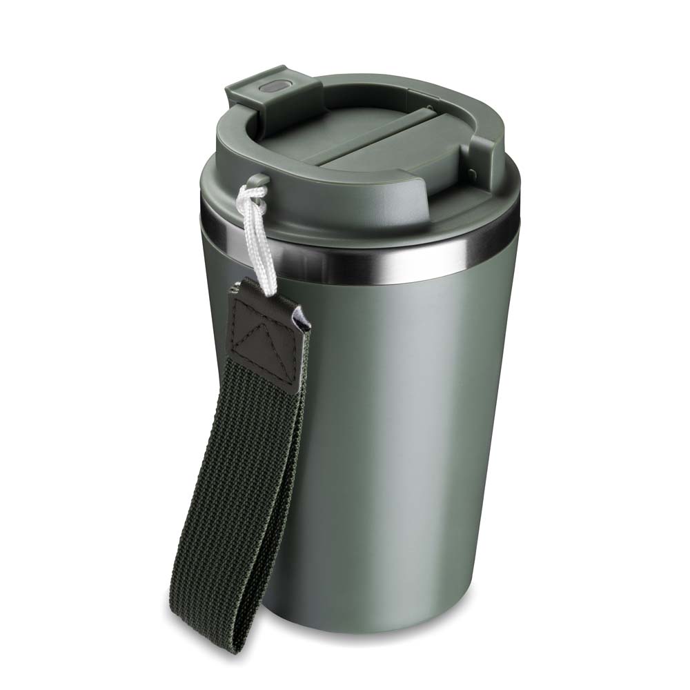 Copo de parede dupla - Verde, 350ml personalizado