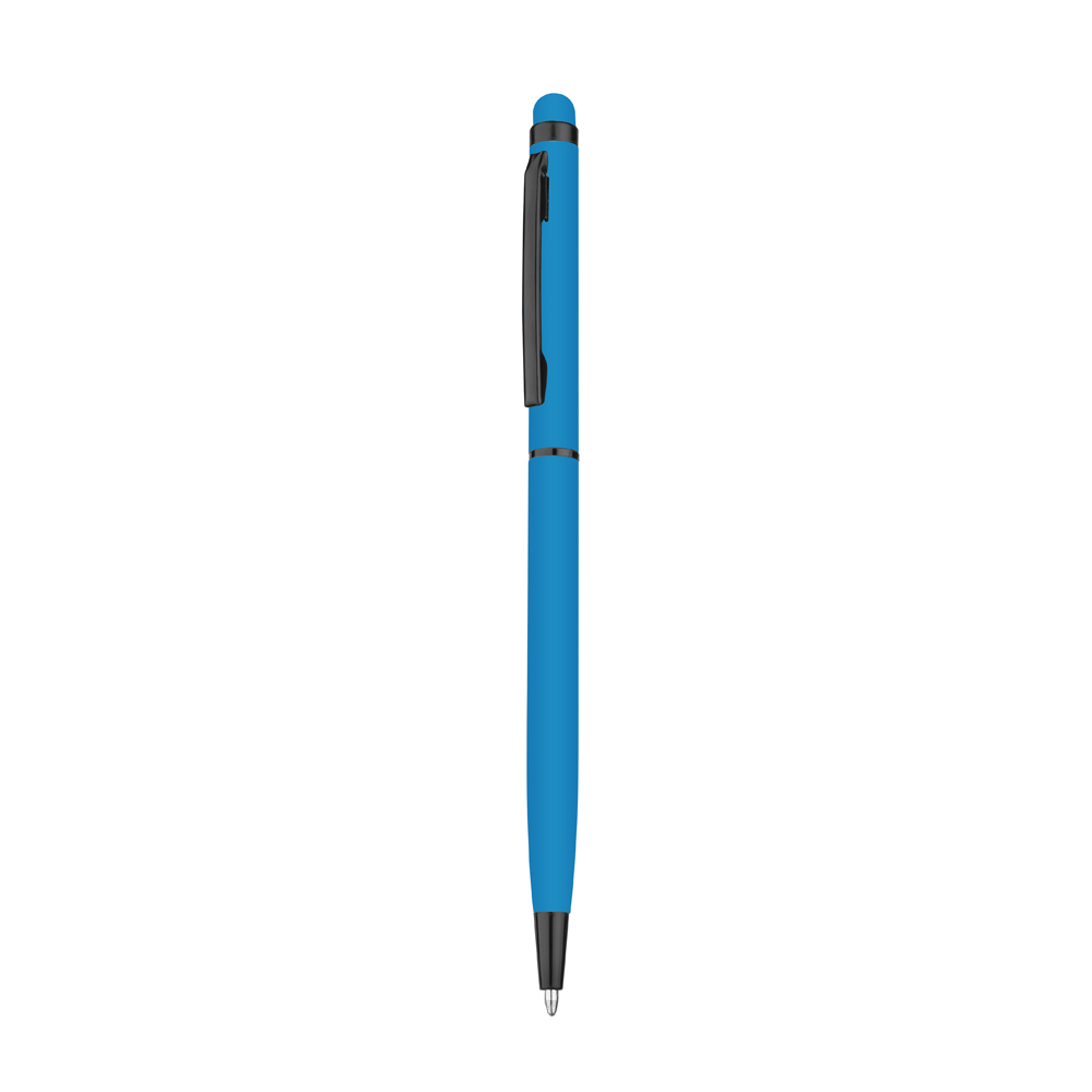 Caneta Metálica - Azul Claro personalizado