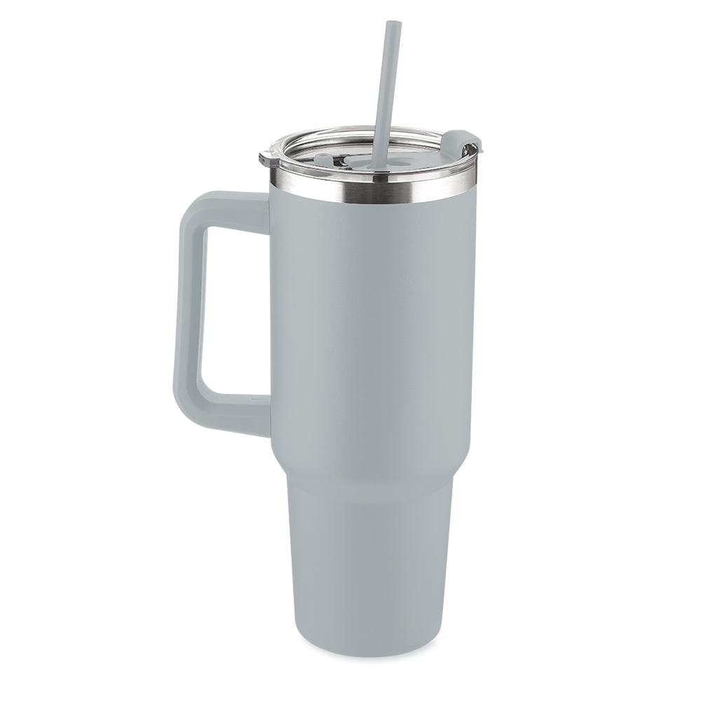 Caneca Térmica em Aço Inox - Cinza, 1300ML personalizado
