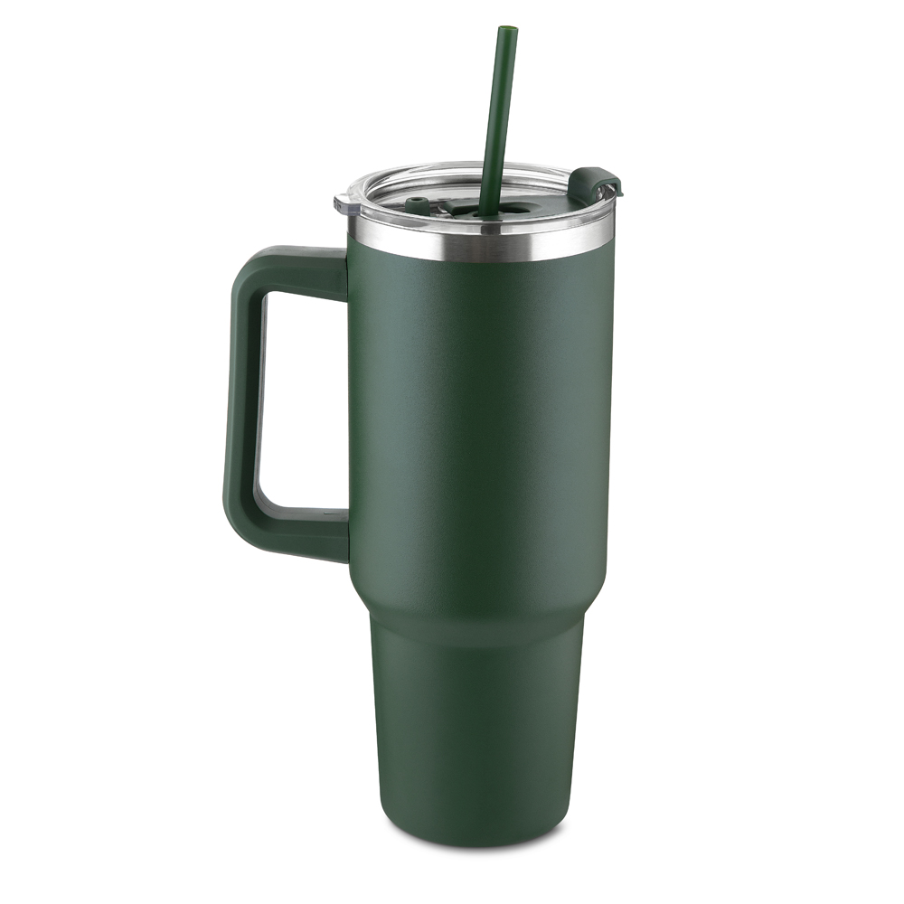 Caneca Térmica em Aço Inox - Verde, 1300ML personalizado