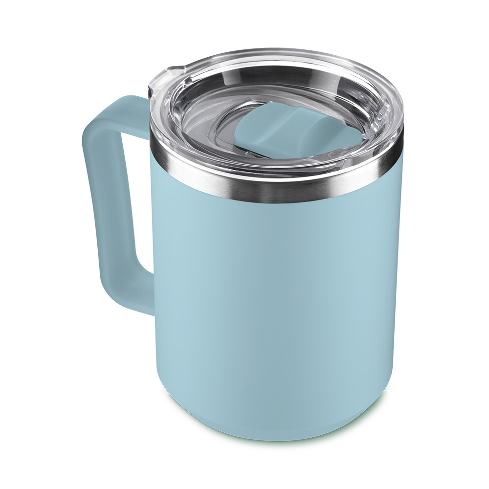 Caneca em plástico PP - Azul, 450ml personalizado