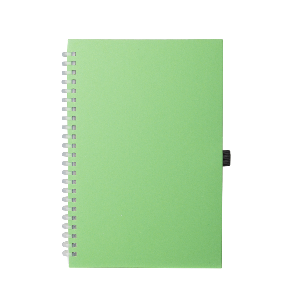 Caderno A5 Capa Dura (21x14,5) - Verde personalizado