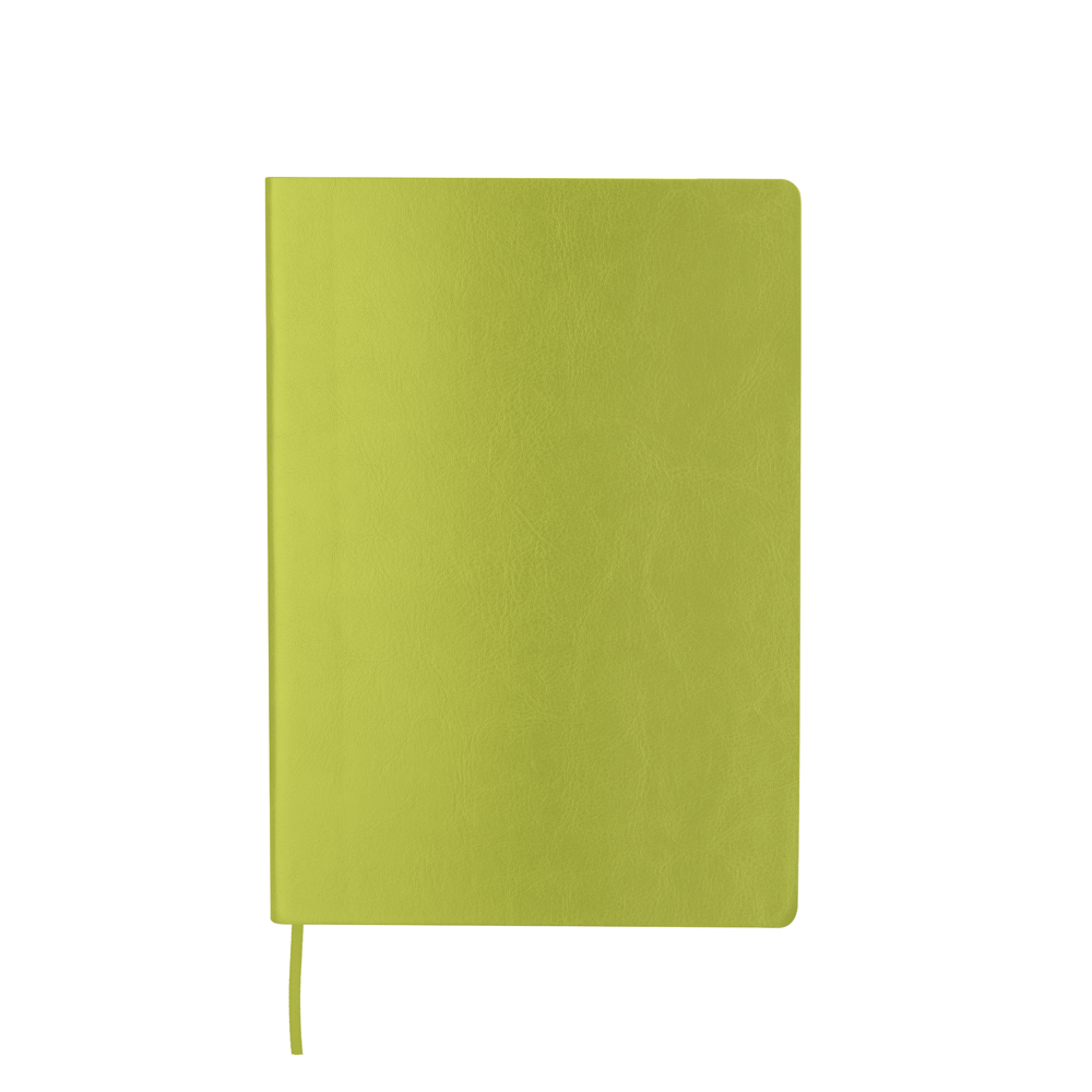 Caderno A5 em PU (21x14,9cm) - Verde personalizado