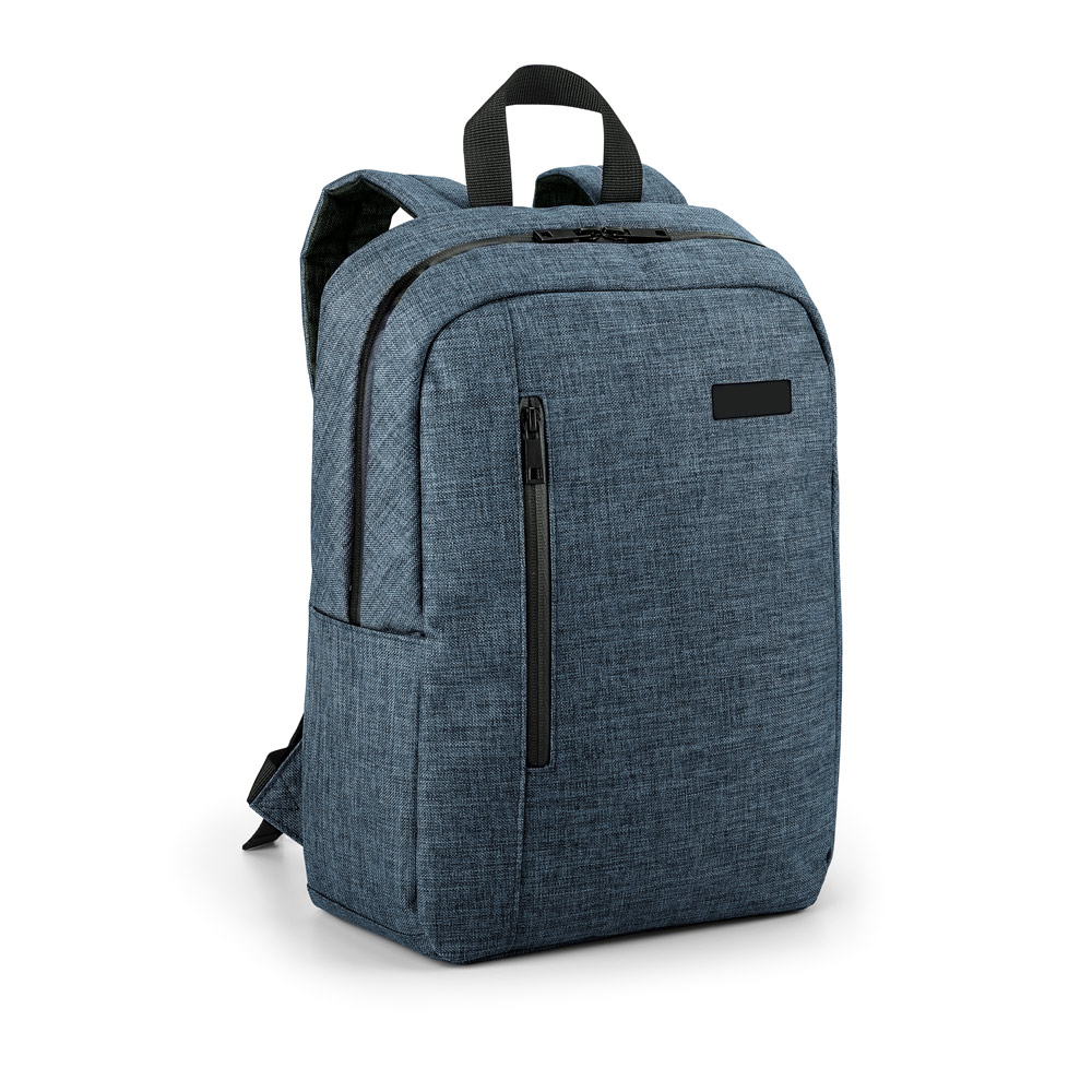 SHADES PLATE. Mochila para notebook (14'') em 600D de alta densidade com placa para personalização (12 L) personalizado
