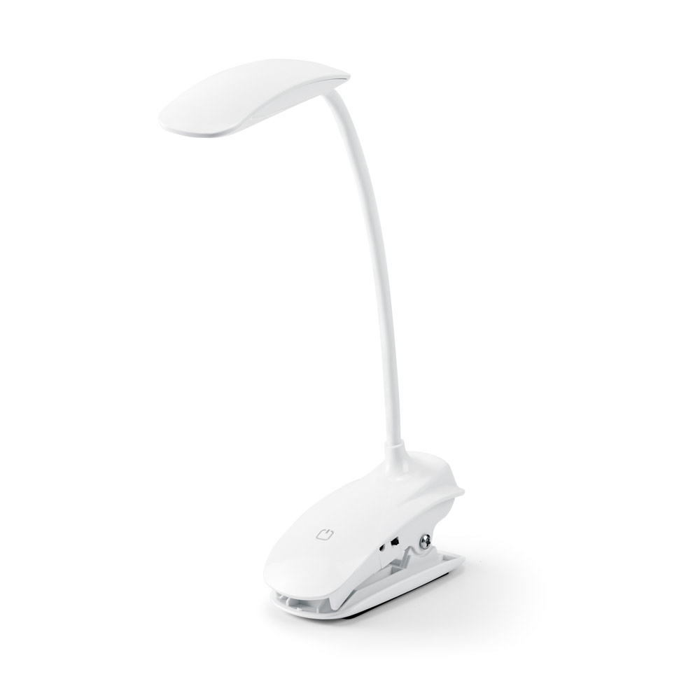 NEZBIT. Luminária de mesa portátil em ABS e com LED COB personalizado