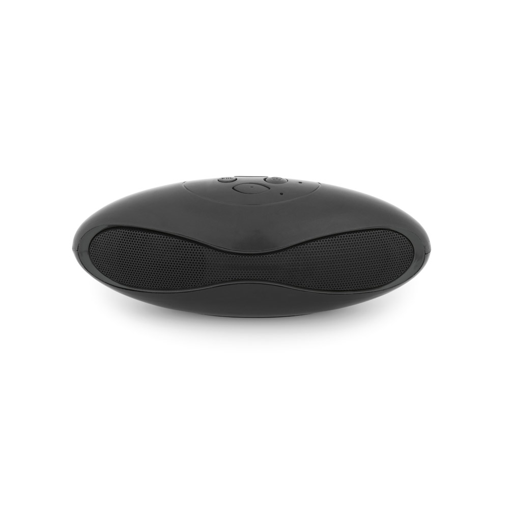 EUCLIDEAN. Caixa de som portátil com autonomia de 3h e microfone, em ABS personalizado