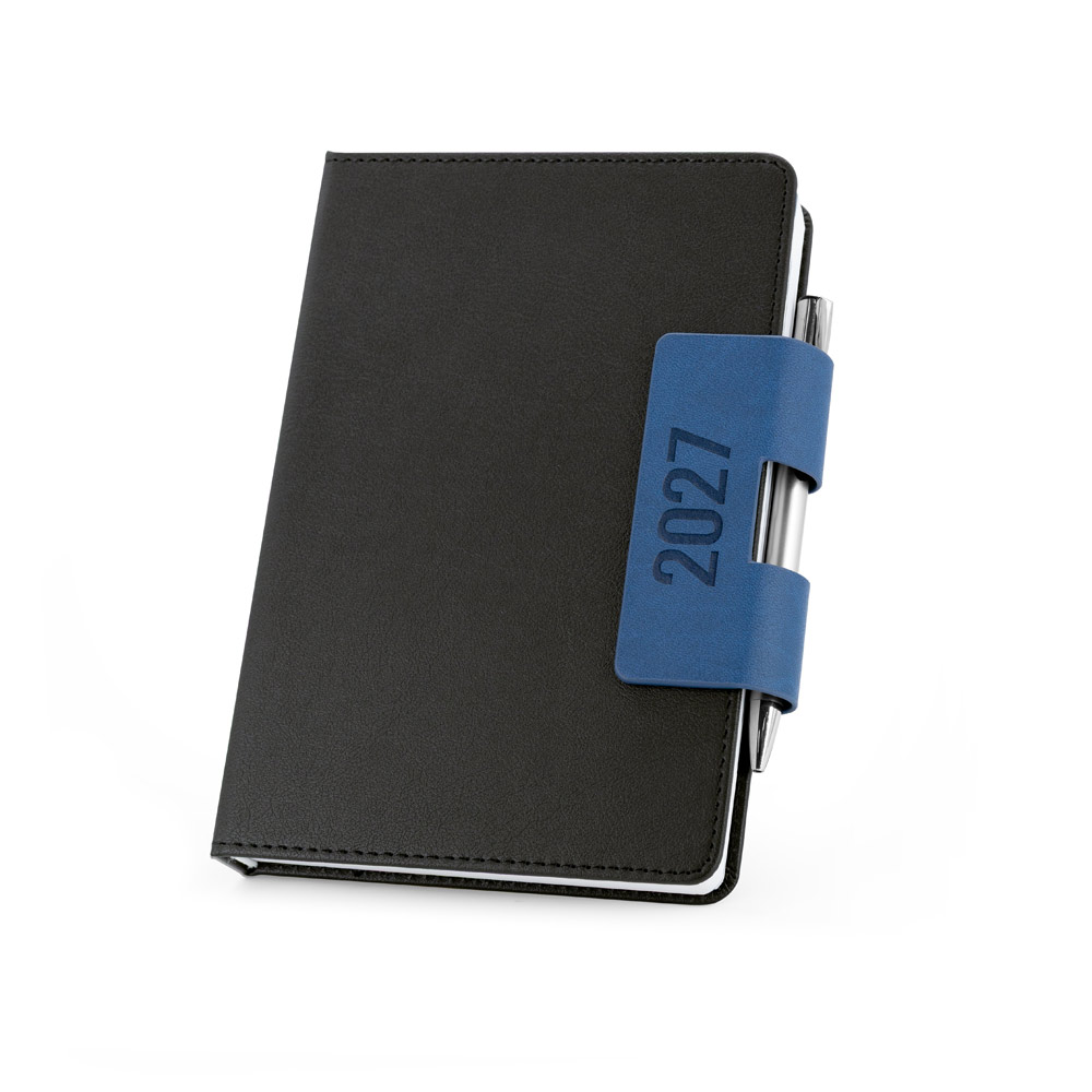 SPENSER A5. Agenda A5 com capa dura em PU personalizado