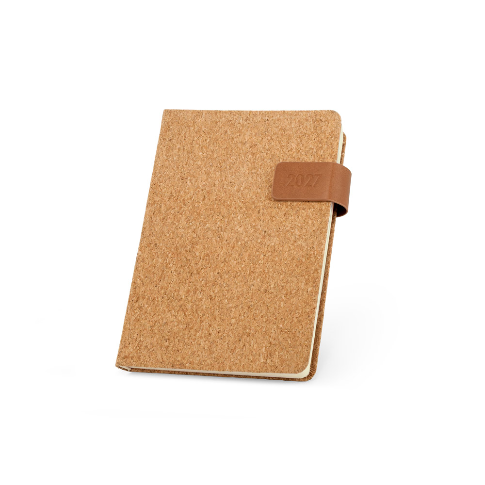 CAMUS A5. Agenda A5 em cortiça personalizado