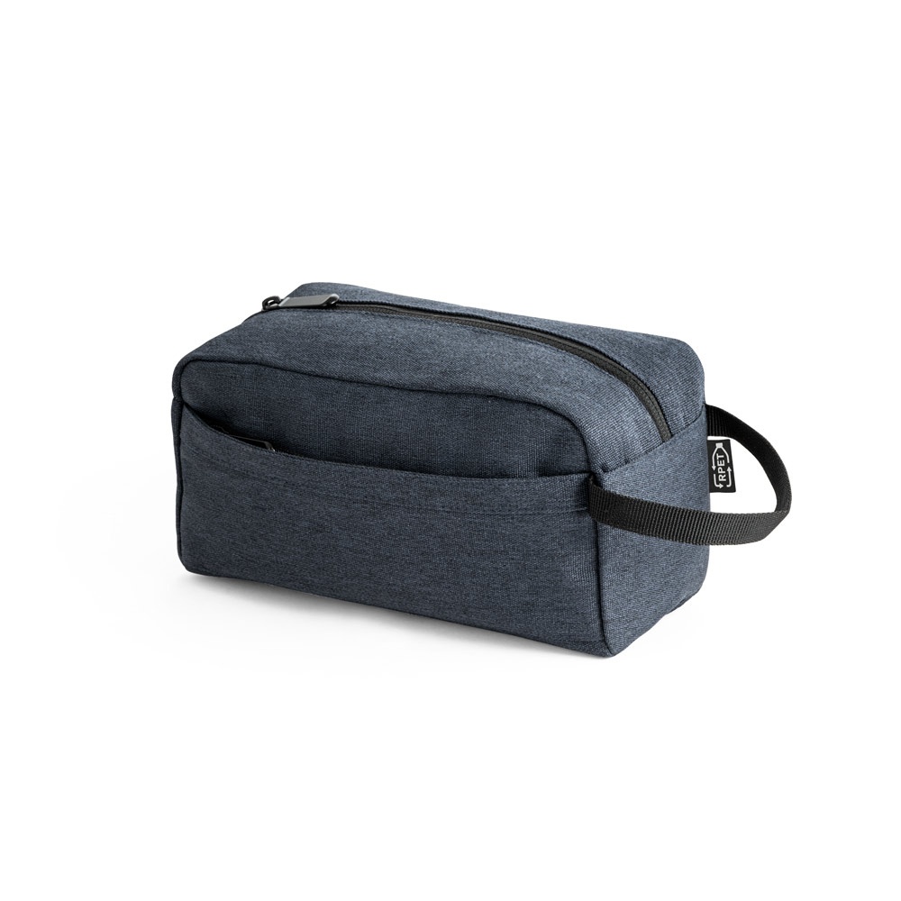 REPURPOSE BAG. Bolsa de cosméticos em poliéster reciclado 600D personalizado