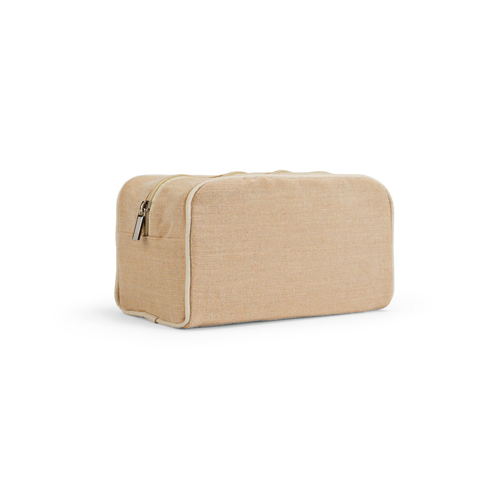SEYCHELLES. Bolsa de cosméticos em juco personalizado