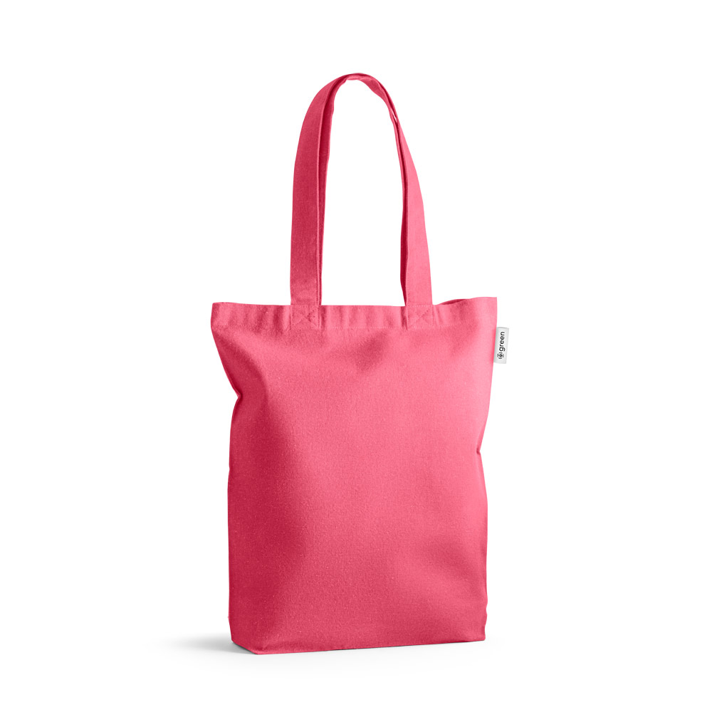 MERIDA. Sacola em 50% algodão, 30% algodão reciclado e 20% poliéster reciclado (220 g/m²) personalizado