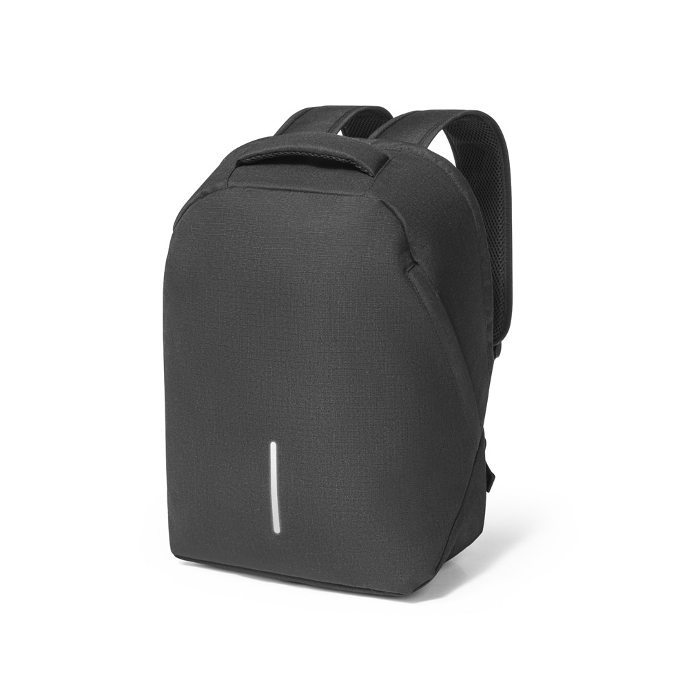 AUCKLAND. Mochila com sistema antirroubo para notebook (15'6") em 600D e ripstop (17 L) personalizado