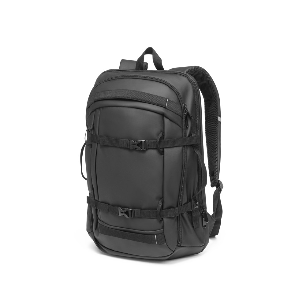 KAMPALA. Mochila para notebook (17'3") em 900D poliéster reciclado de alta densidade com revestimento resistente à agua (21 L) personalizado
