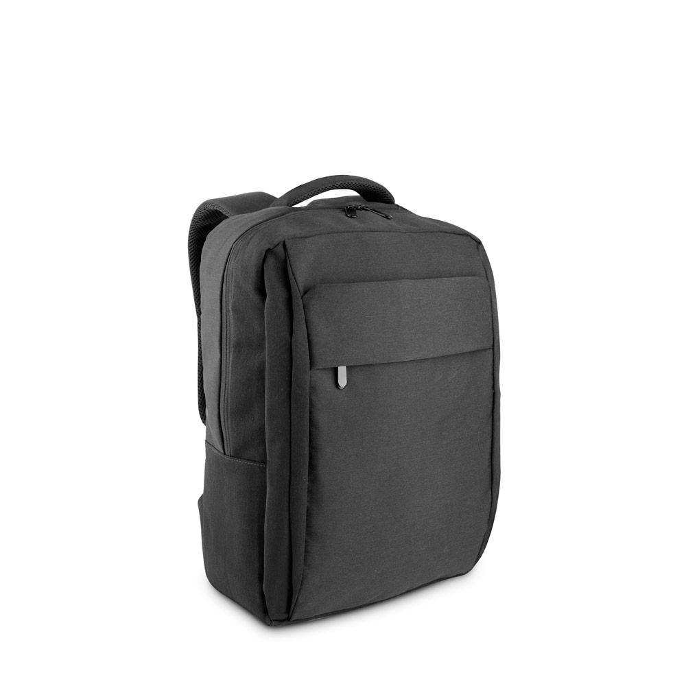 COVENTRY. Mochila, totalmente almofadada, para notebook (15'6") em poliéster reciclado 300D de alta densidade (18 L) personalizado
