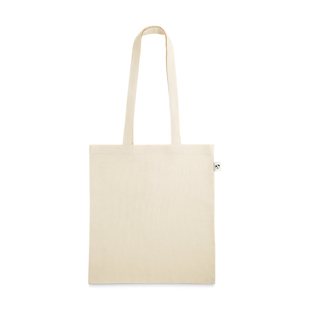 LEON. Sacola 100% algodão orgânico (140 g/m²) personalizado