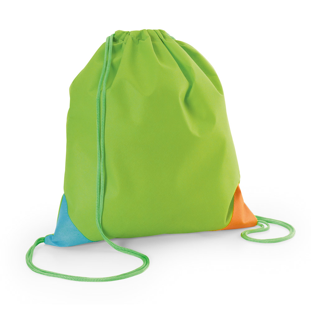 BISSAYA. Sacola tipo mochila em non-woven (80 g/m²) personalizado