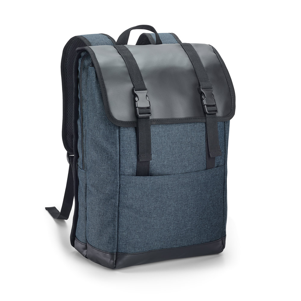 TRAVELLER. Mochila para notebook (17'') em 600D de alta densidade e tarpaulin (16 L) personalizado