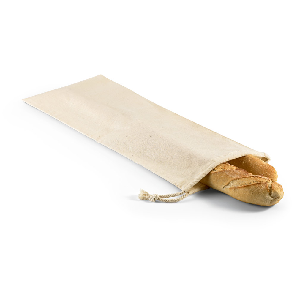 MONCO. Sacola para pão em algodão (100 g/m²) personalizado