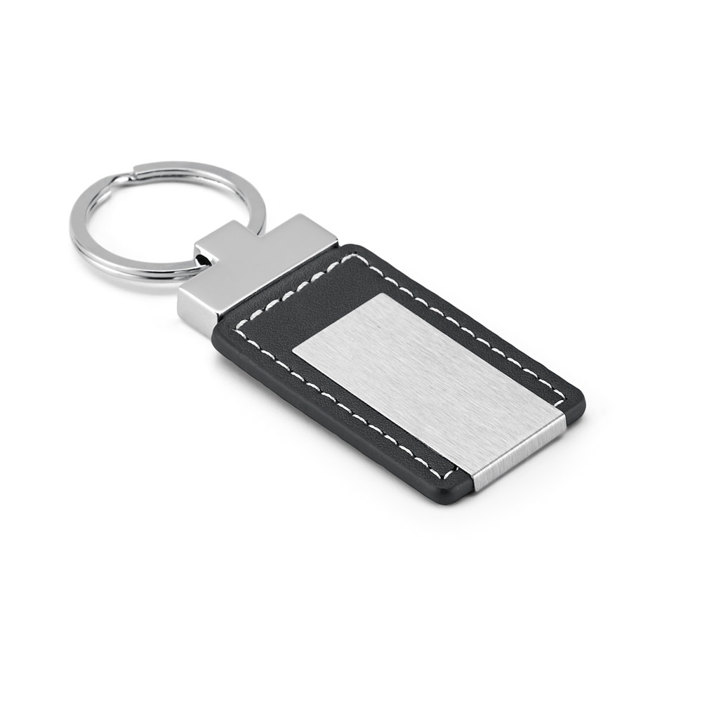 KENDAL. Chaveiro em c.sintético e metal personalizado