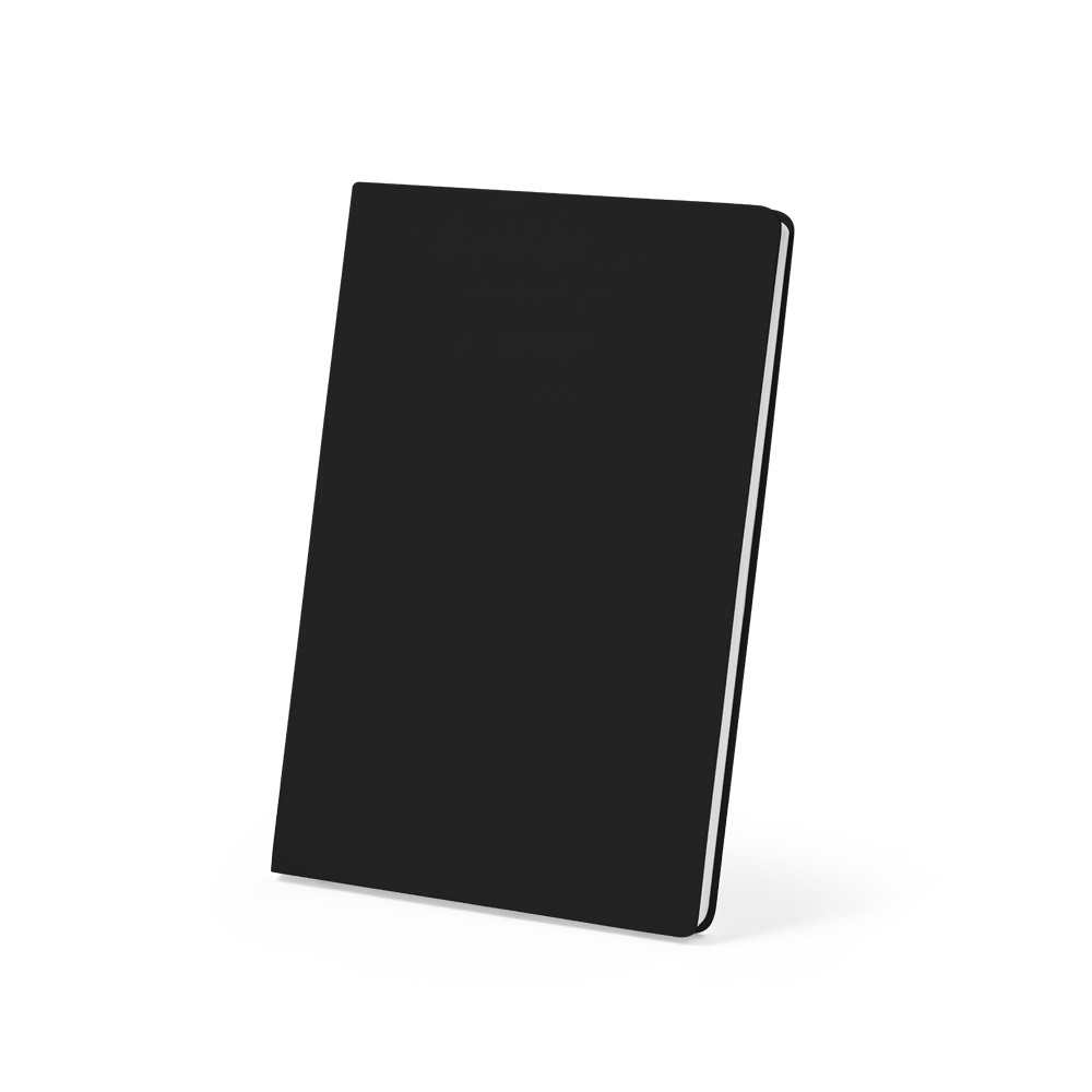CRANE. Caderno A5 resistente à água em papel pedra (120g/m²), com páginas pautadas personalizado