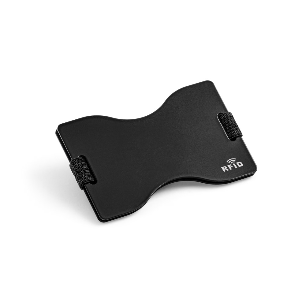 MULLER. Porta cartões com bloqueio RFID personalizado