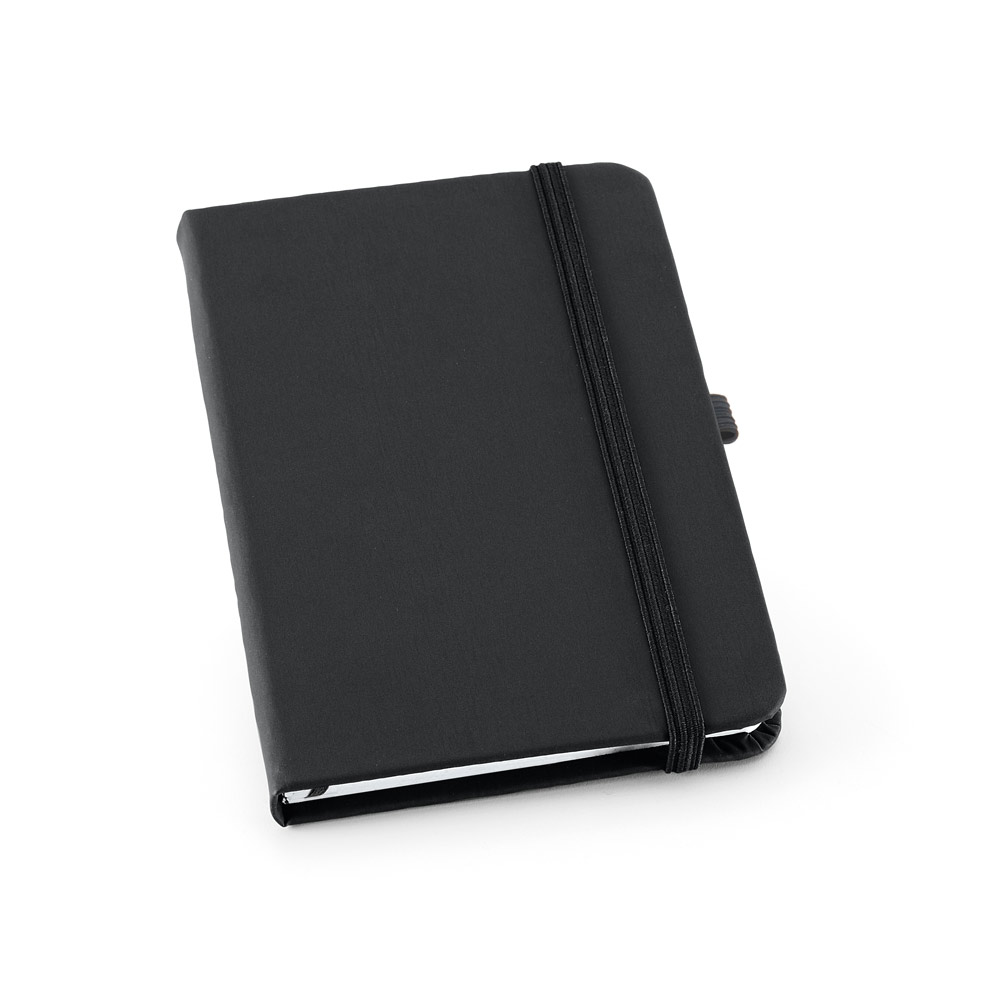 ATWOOD A6. Caderno A6 de capa dura em c.sintético, com páginas lisas personalizado