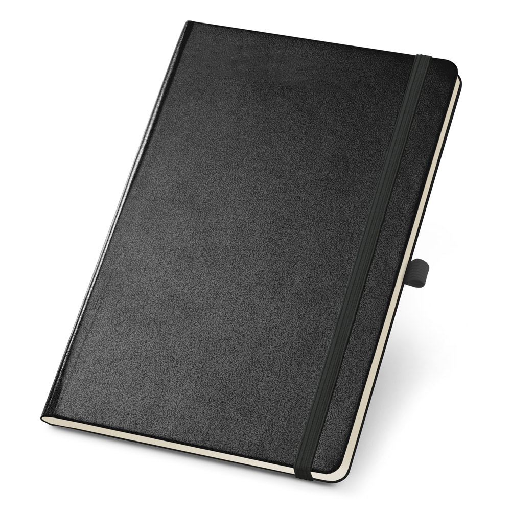 CARRE. Caderno A5 de capa dura em PVC, com páginas pontilhadas personalizado