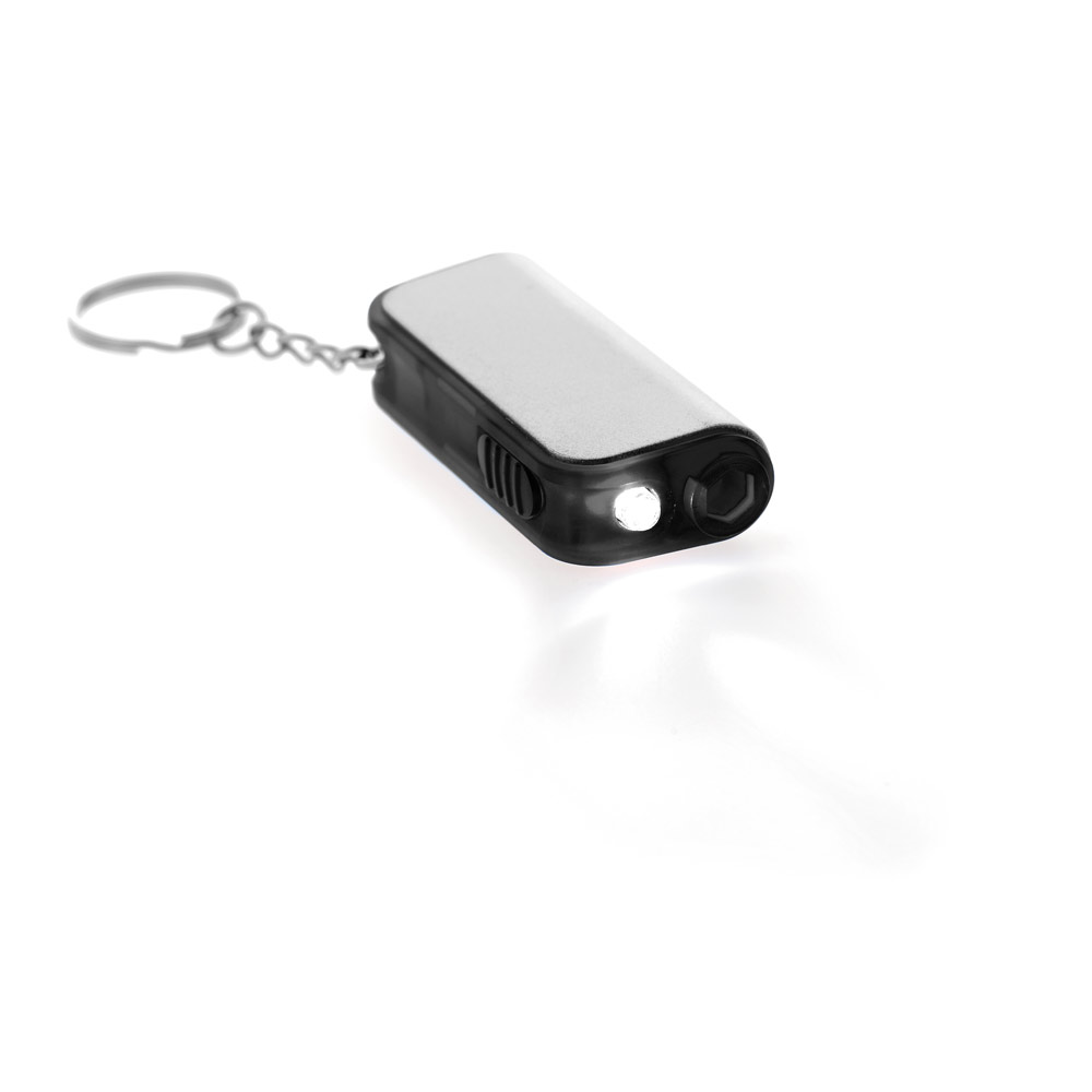 GOBO. Chaveiro com lanterna LED e ferramenta personalizado