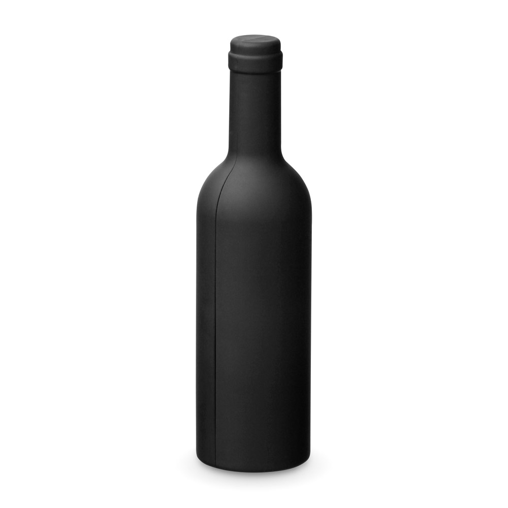 VINET. Conjunto para vinho com três componentes em metal personalizado