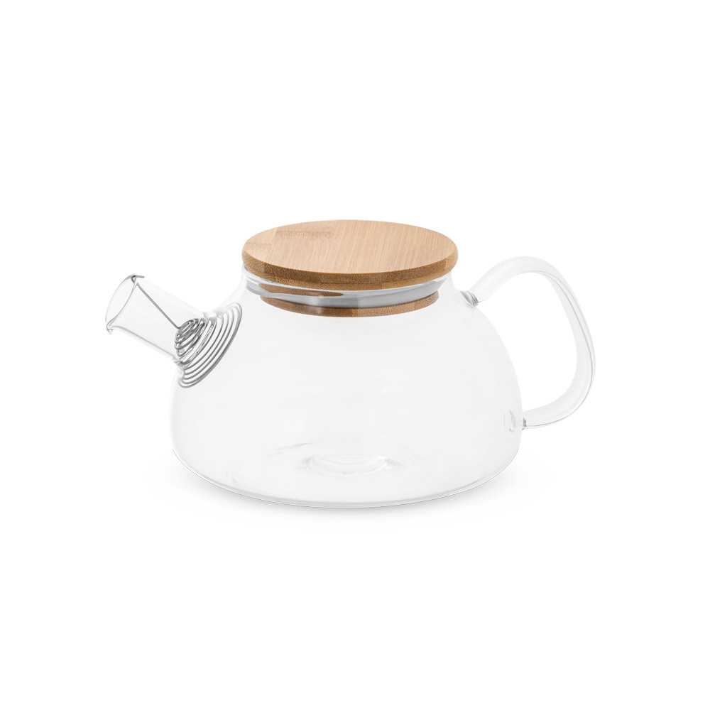 SNEAD. Bule em vidro borossilicato com infusor em aço inox (750 mL) personalizado