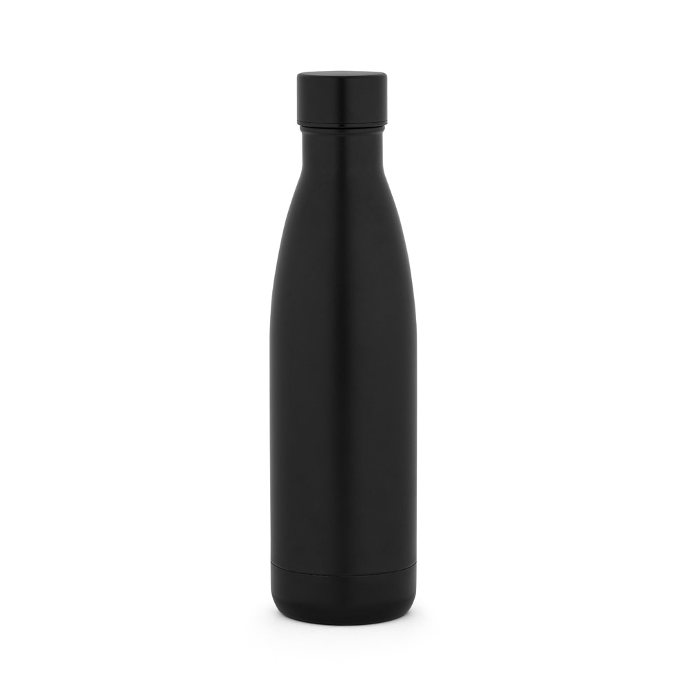 RE-BUFFON L. Garrafa térmica em aço inox 90% reciclado de parede dupla isolada a vácuo, com acabamento mate (810 mL) personalizado