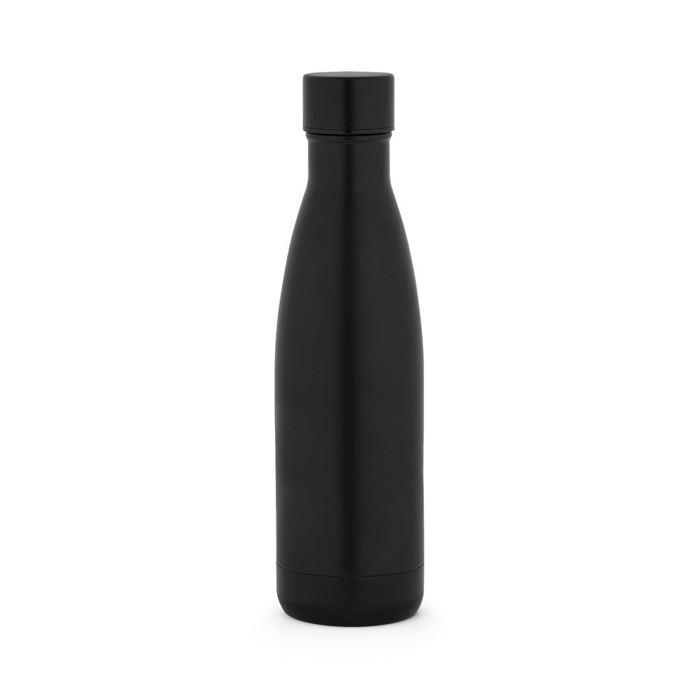 RE-BUFFON M. Garrafa térmica em aço inox 90% reciclado de parede dupla isolada a vácuo, com acabamento em mate (520 mL) personalizado