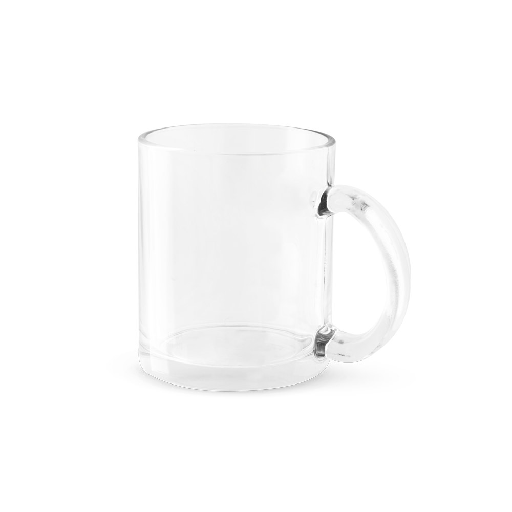 CARMO. Caneca em vidro para sublimação (350 mL) personalizado