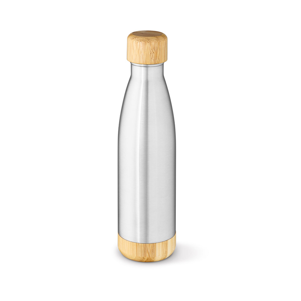 BROMELL 800. Garrafa térmica em aço inox 90% reciclado de parede dupla isolada a vácuo (800 mL) personalizado