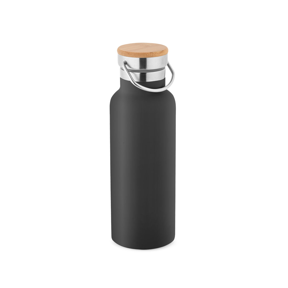 RAGNAR. Garrafa térmica em aço inox de parede dupla isolada a vácuo (570 mL) personalizado