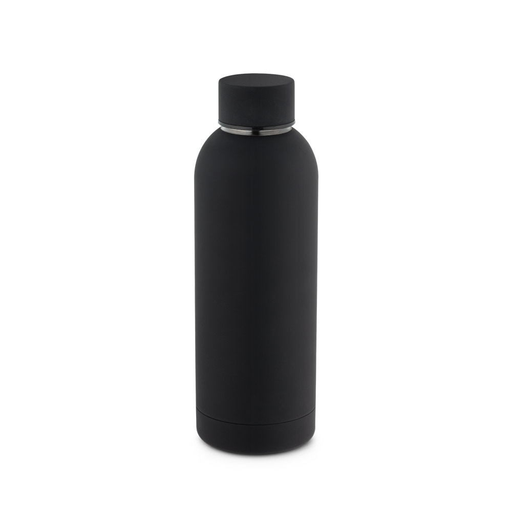 ODIN. Garrafa térmica em aço inox 36% reciclado de parede dupla isolada a vácuo (550 mL) personalizado