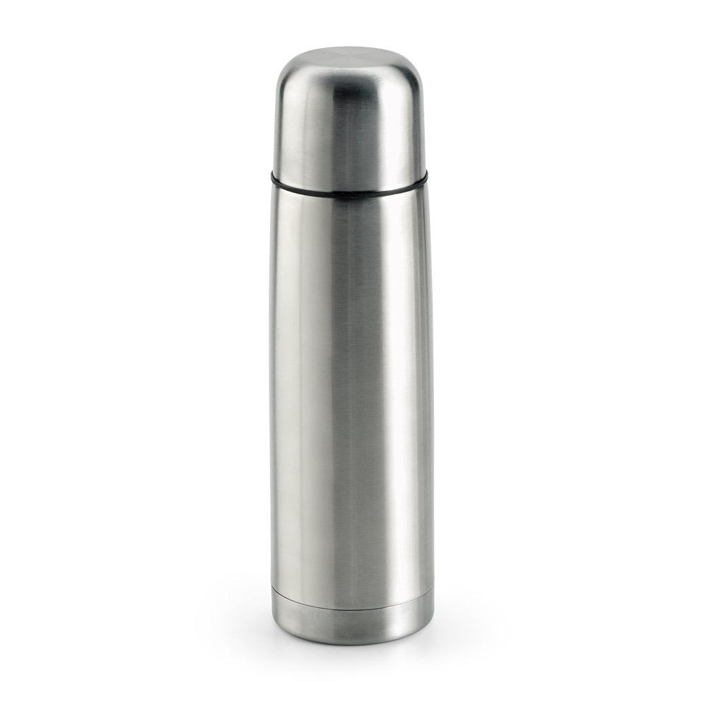 KARPOV. Garrafa térmica em aço inox de parede dupla isolada a vácuo (500 mL) personalizado