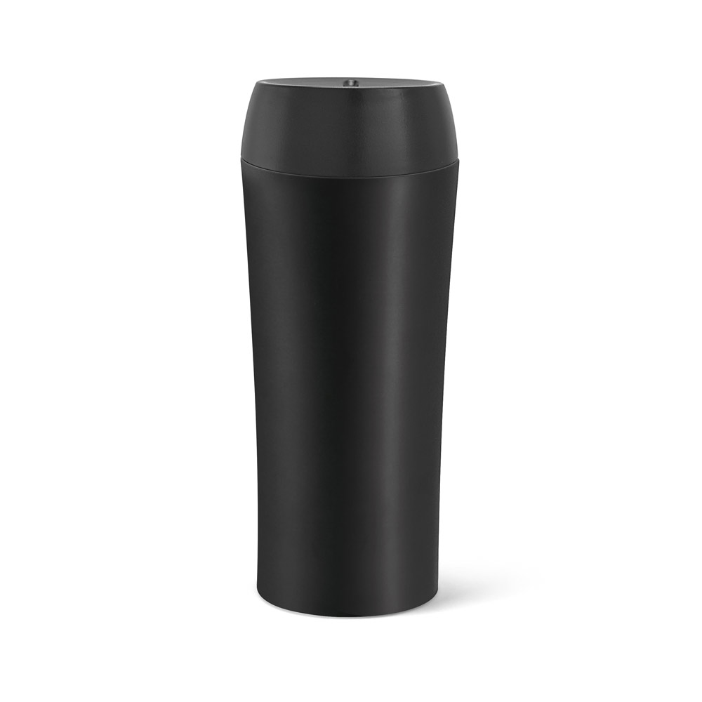 MONARDA. Copo de viagem térmico em aço inox de parede dupla isolada a ar (470 mL) personalizado