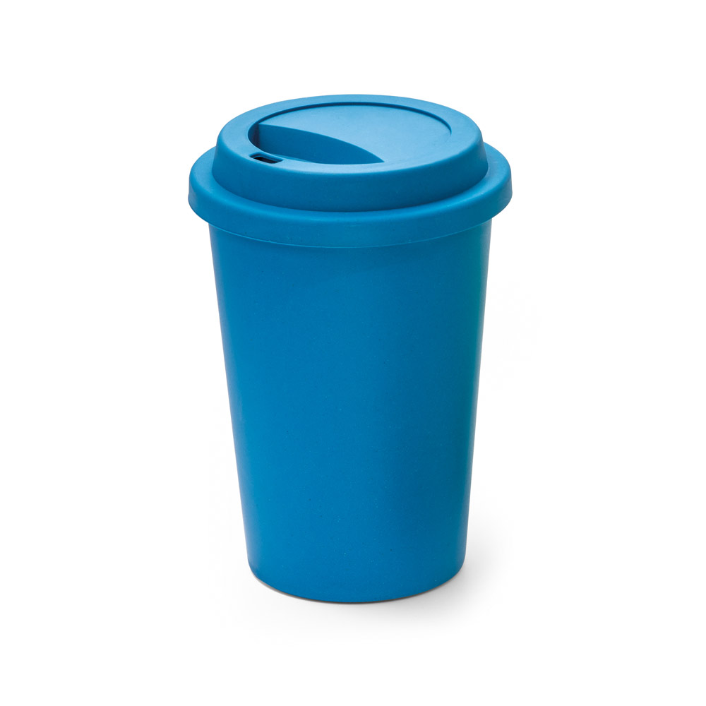 BACURI. Copo para viagem em fibra de bambu (60%) e PP (40%) (450 mL) personalizado