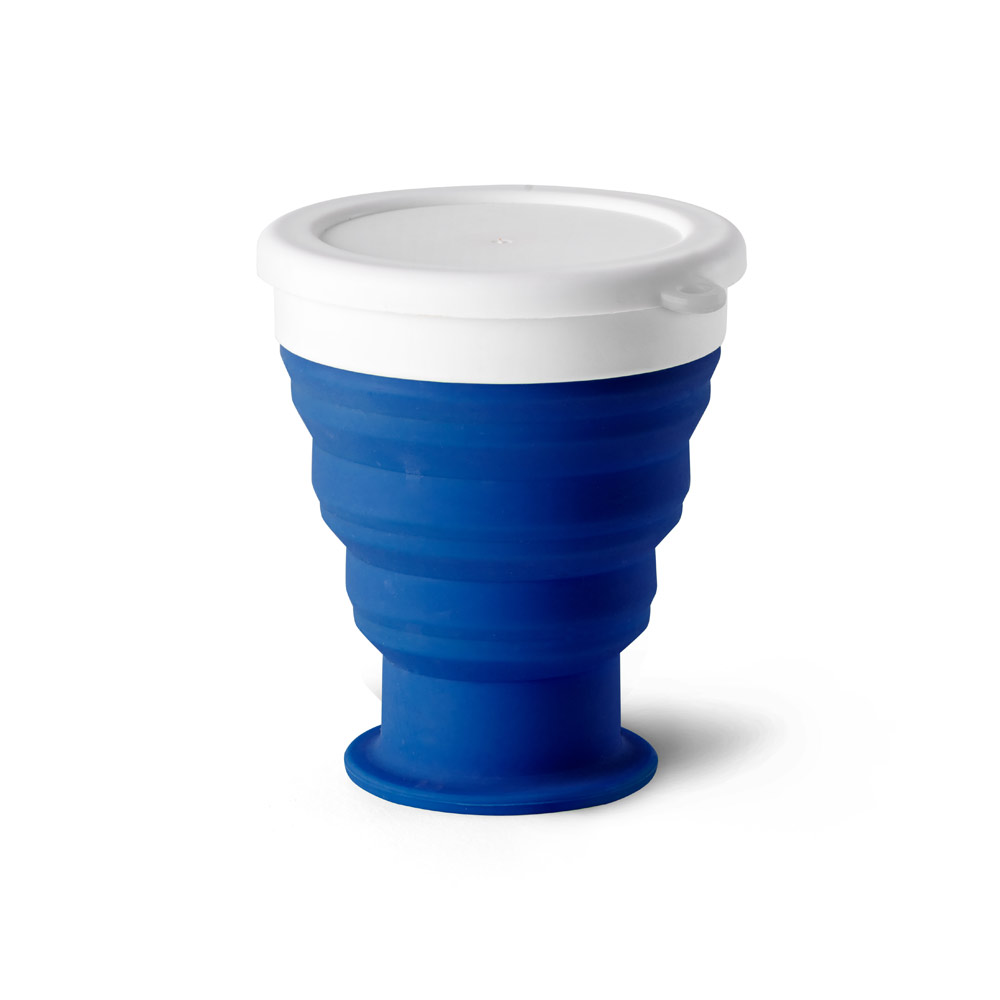 MODRIC L. Copo de viagem em silicone e PP (400 mL) personalizado