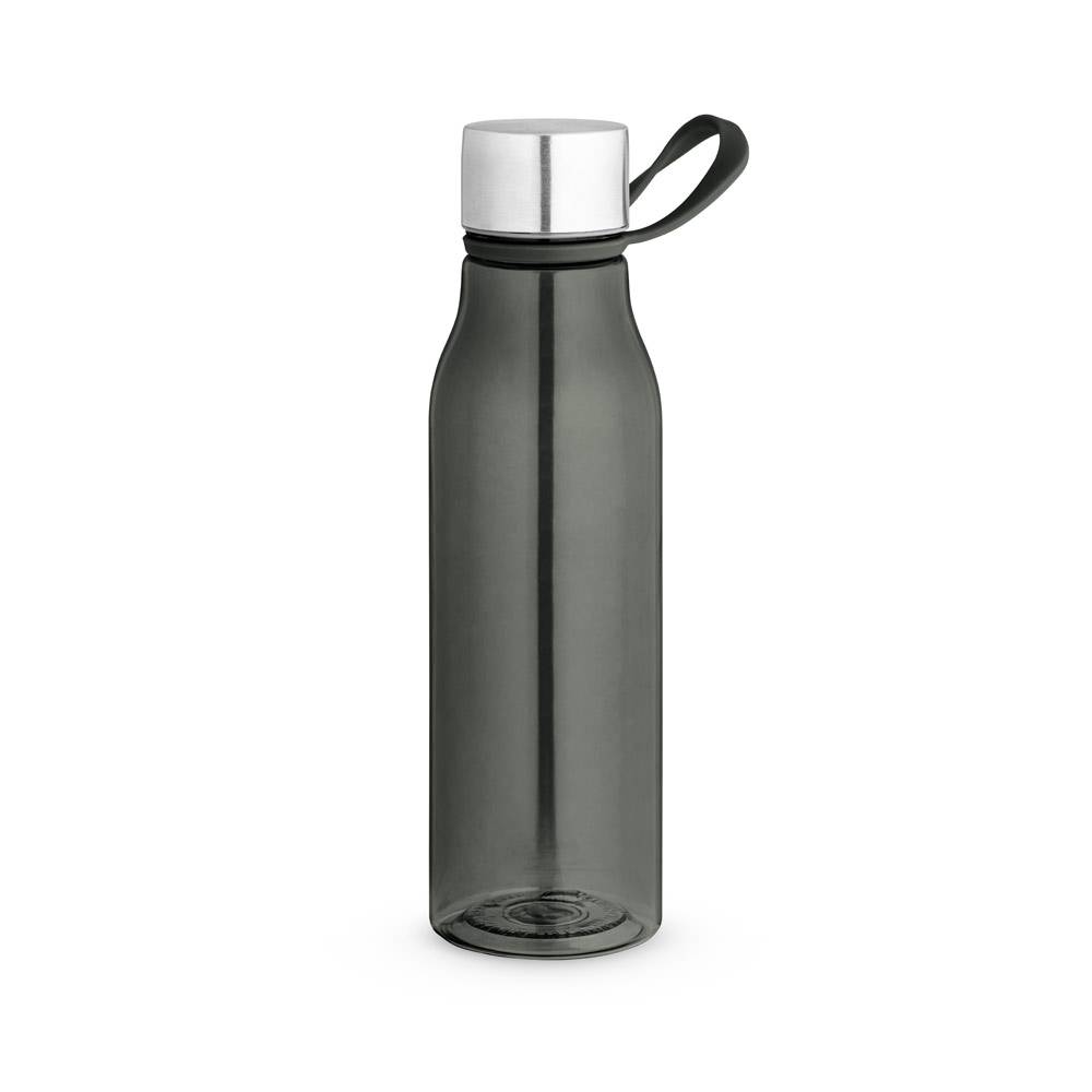 SENNA. Squeeze em PET 100% reciclado com alça de silicone (590 mL) personalizado